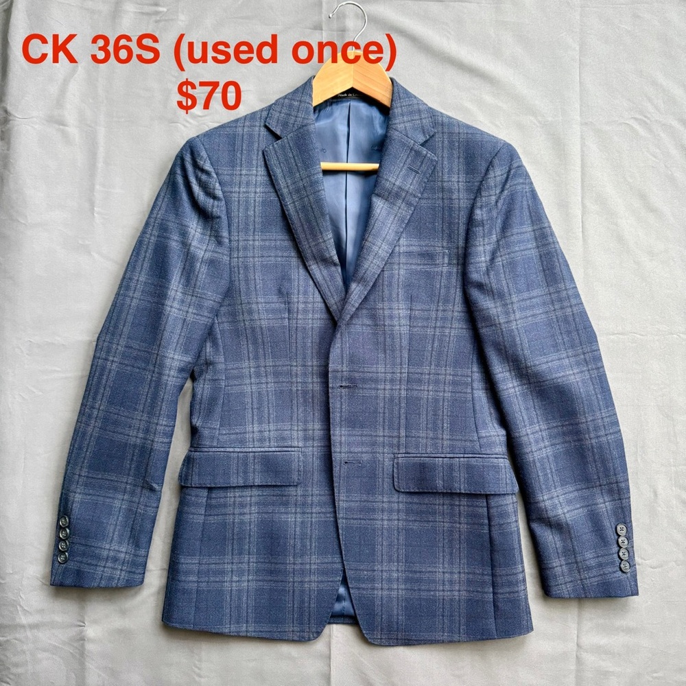 Men 36S/Small Blazers